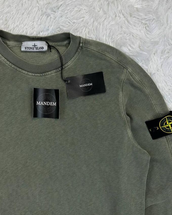 Stone Island Garment Dyed Sweatshirt