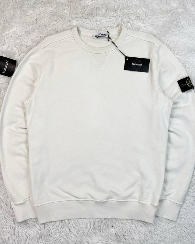 Stone Island Garment Dyed Sweatshirt 