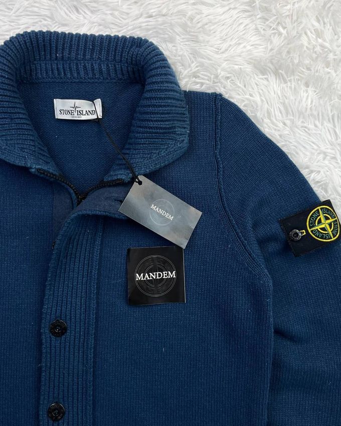 Stone Island Wool Zip