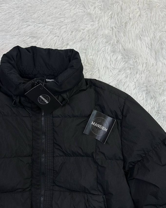 Stone Island Garment Dyed Crinkle Reps Ny Down Jacket