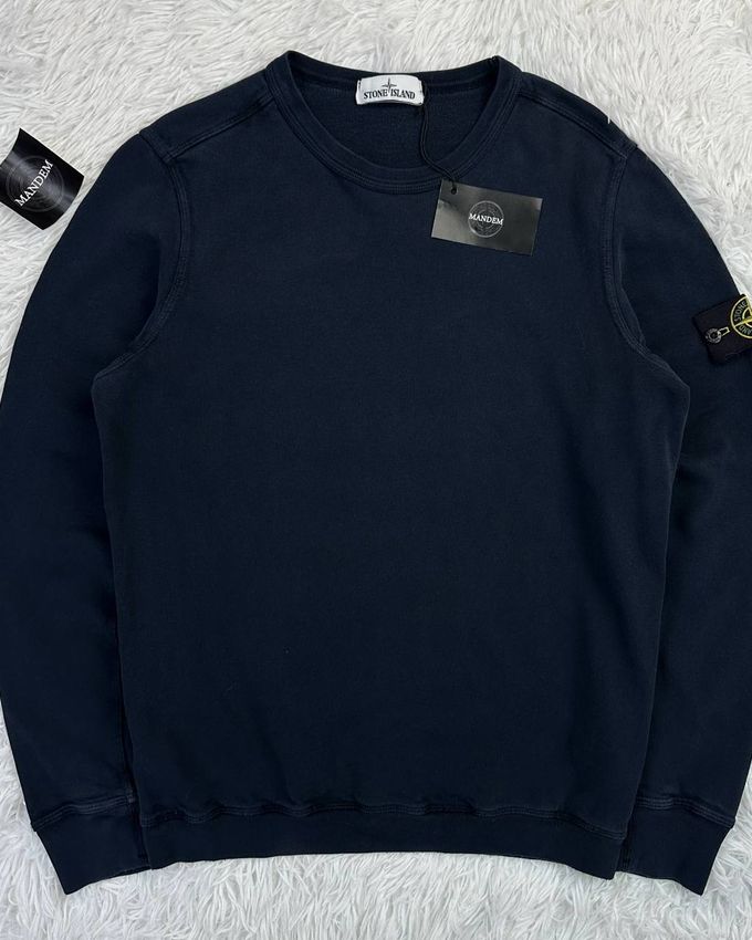 Stone Island Garment Dyed Sweatshirt 