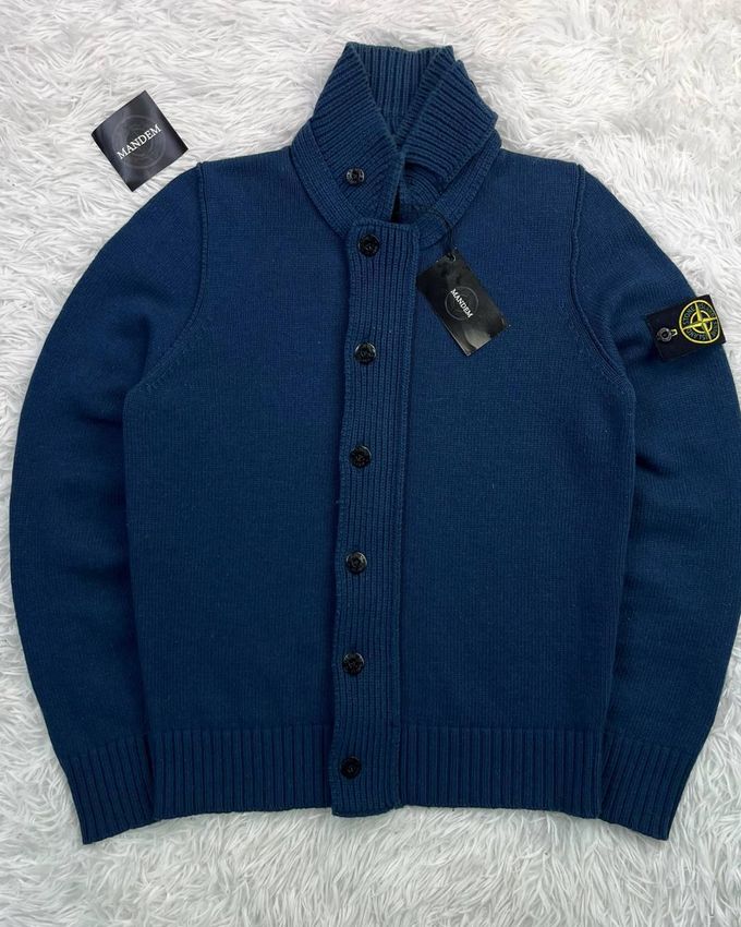 Stone Island Wool Zip