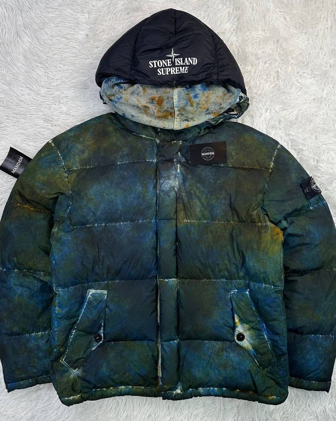 Stone Island х Supreme Paintball Camouflage Reps Ny Down TC