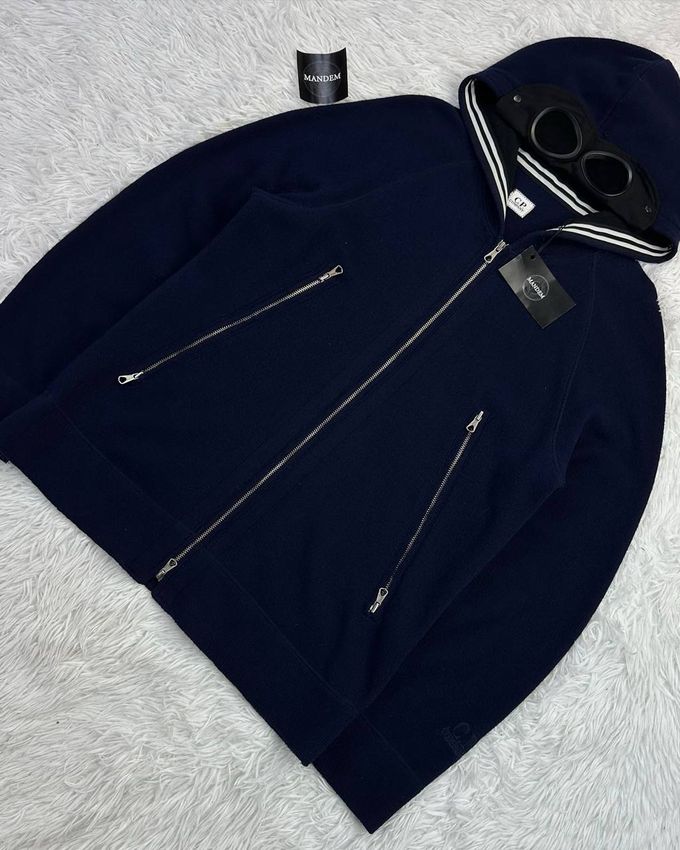 C.P. Company Knit Zip Hoodie