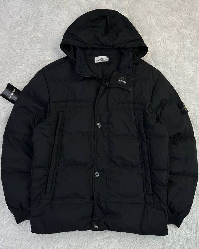 Stone Island Garment Dyed Crinkle Reps Ny Down