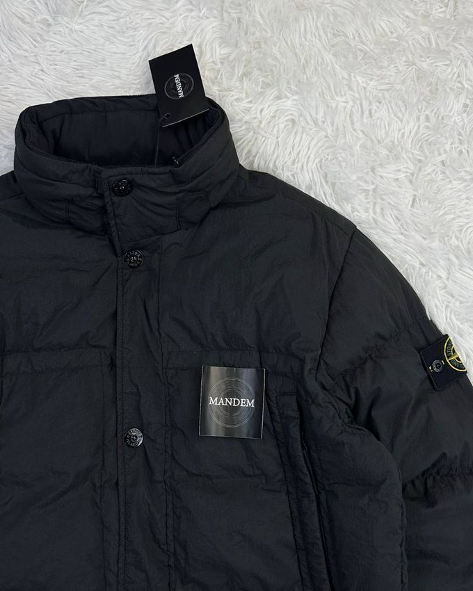 Stone Island Garment Dyed Crinkle Reps Ny Down