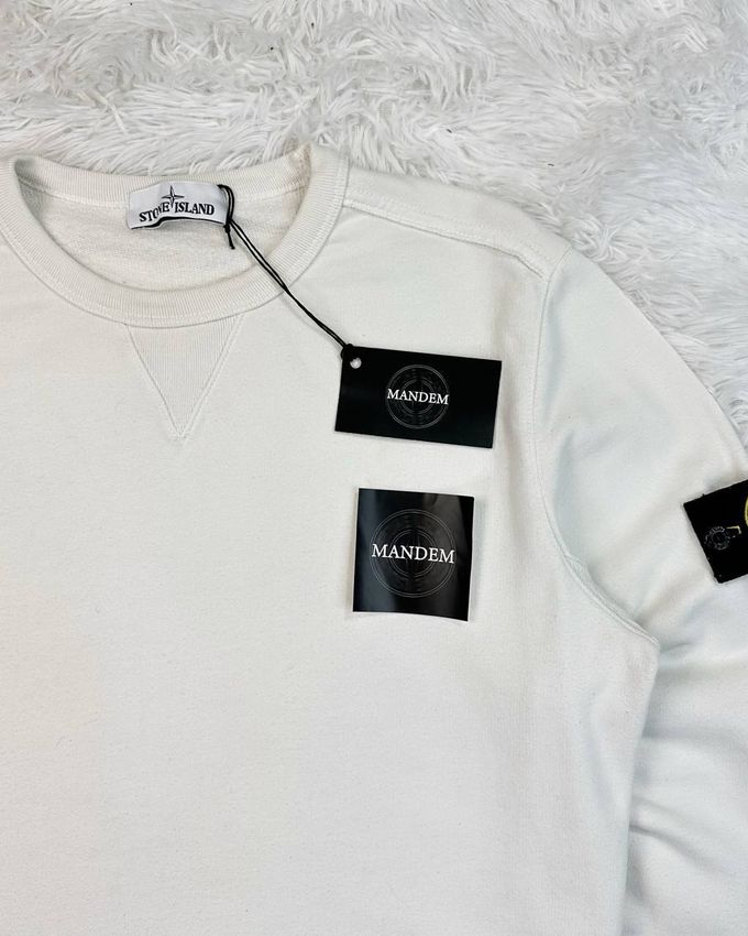 Stone Island Garment Dyed Sweatshirt 