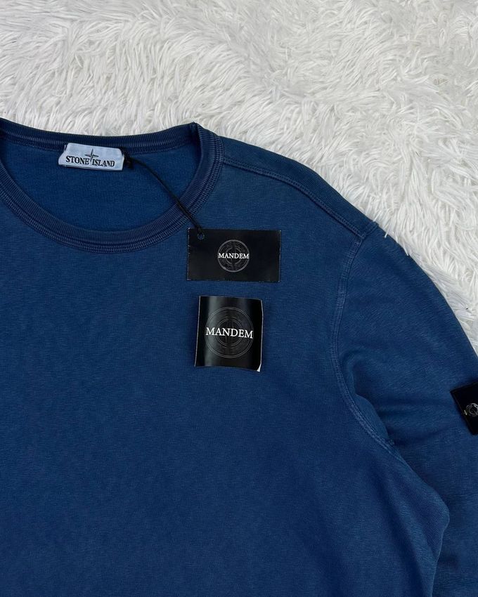 Stone Island Garment Dyed Sweatshirt 