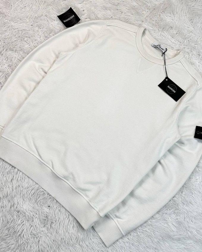 Stone Island Garment Dyed Sweatshirt 
