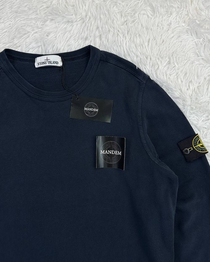 Stone Island Garment Dyed Sweatshirt 