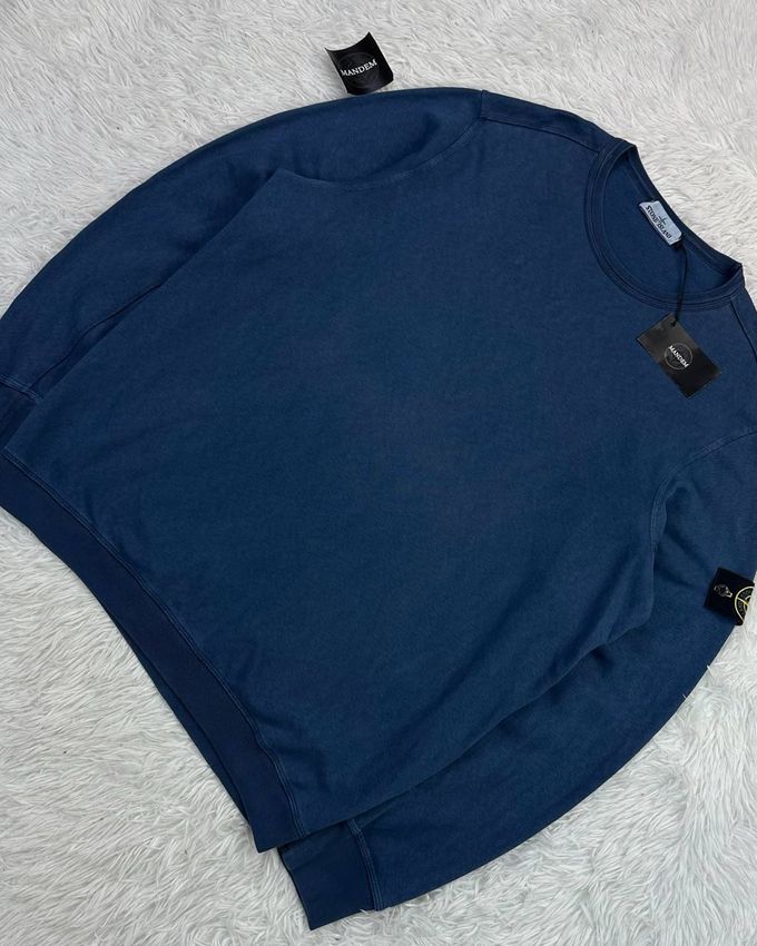 Stone Island Garment Dyed Sweatshirt 
